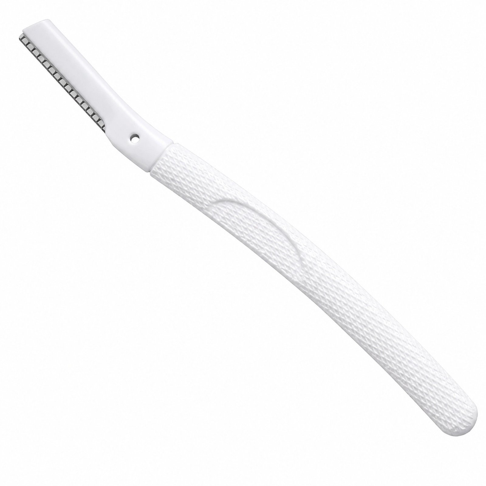 Premium Straight-Handle Eyebrow Razor — Precision Micro-Blade, Anti-Slip Texture, Gentle & Portable (White) - Image 6