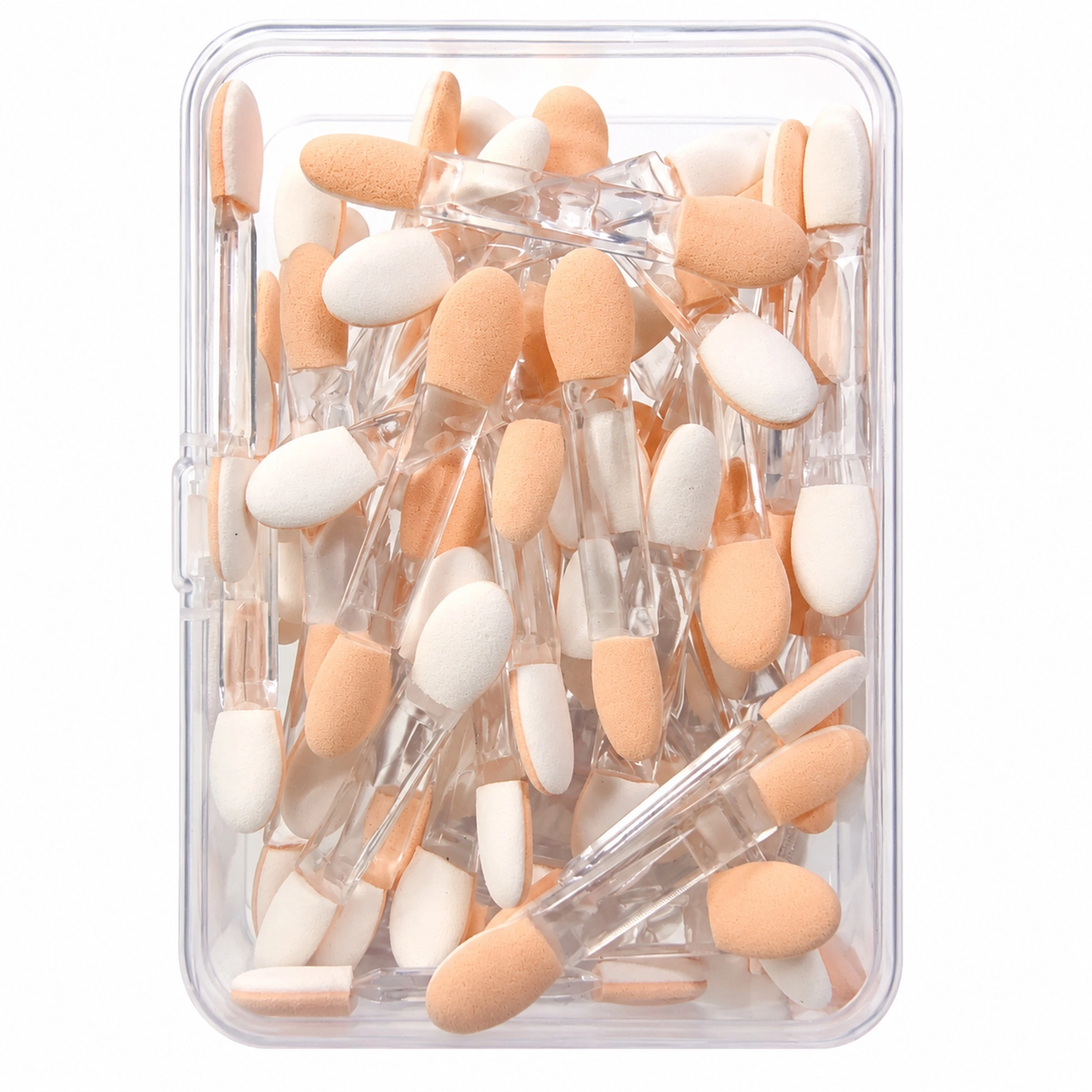 20pcs Disposable Dual-Sided Eyeshadow Brush Set — Soft Sponge Tip, Hygienic & Travel-Friendly (20pcs) - Image 5