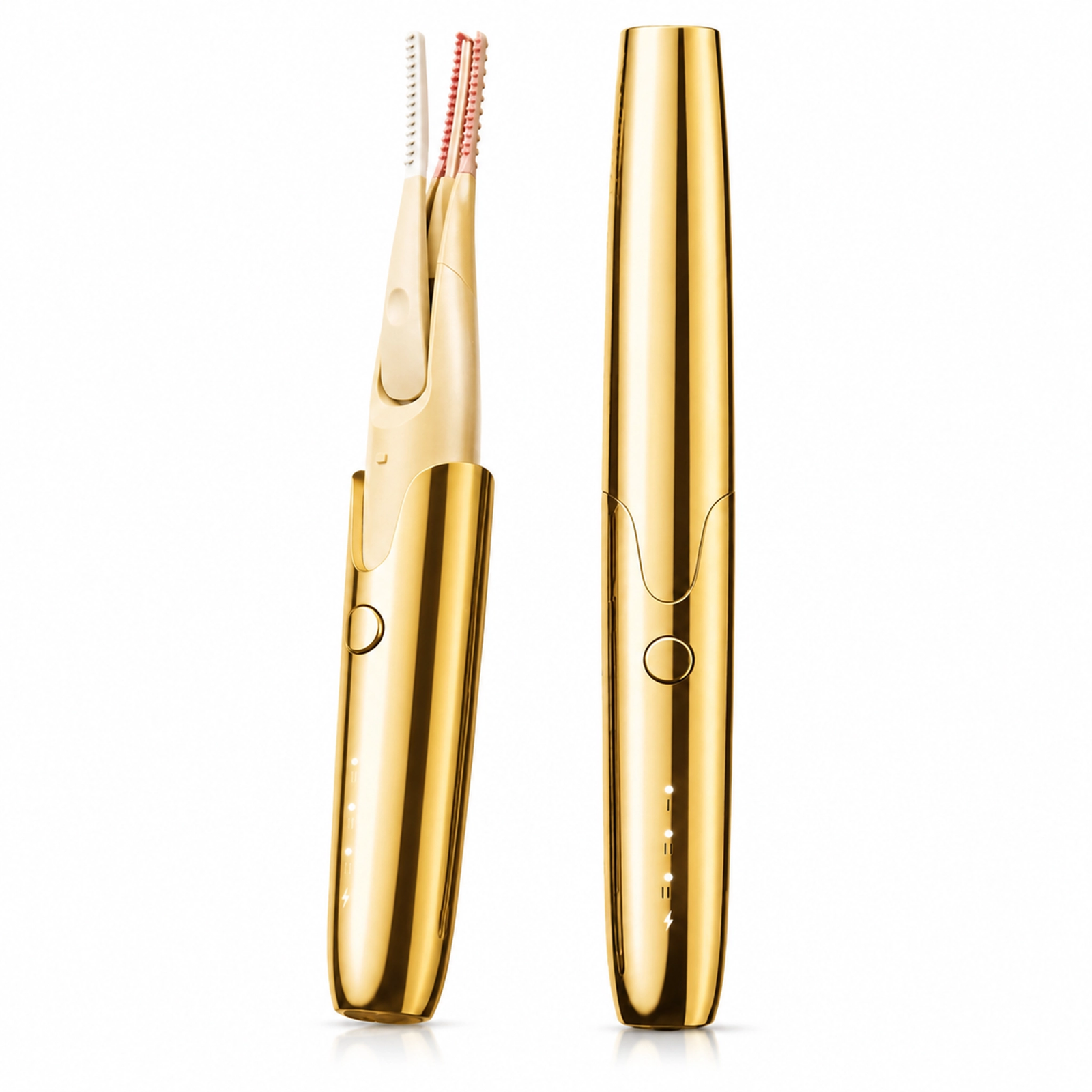 Portable Gold-Plated Electric Eyelash Curler — 10-Second Quick Heat, Comb-Integrated Design, Long-Lasting Curl - Image 6