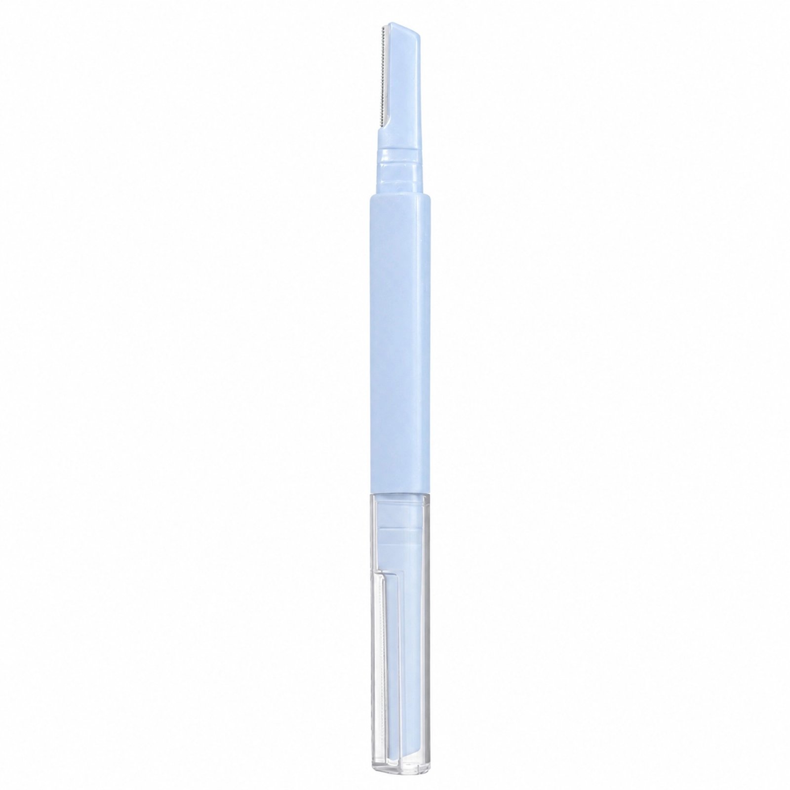 Safety Dual-Head Eyebrow Razor — Micro Guard Mesh, Dual Precision Blades, Portable & Skin-Safe (Sky Blue) - Image 6