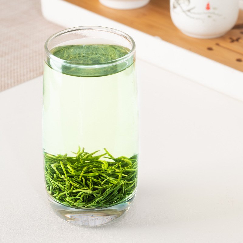 Sichuan Straight-Strip Snow Bud Green Tea – High Mountain Mist, Loose Leaf, 500g - Image 3