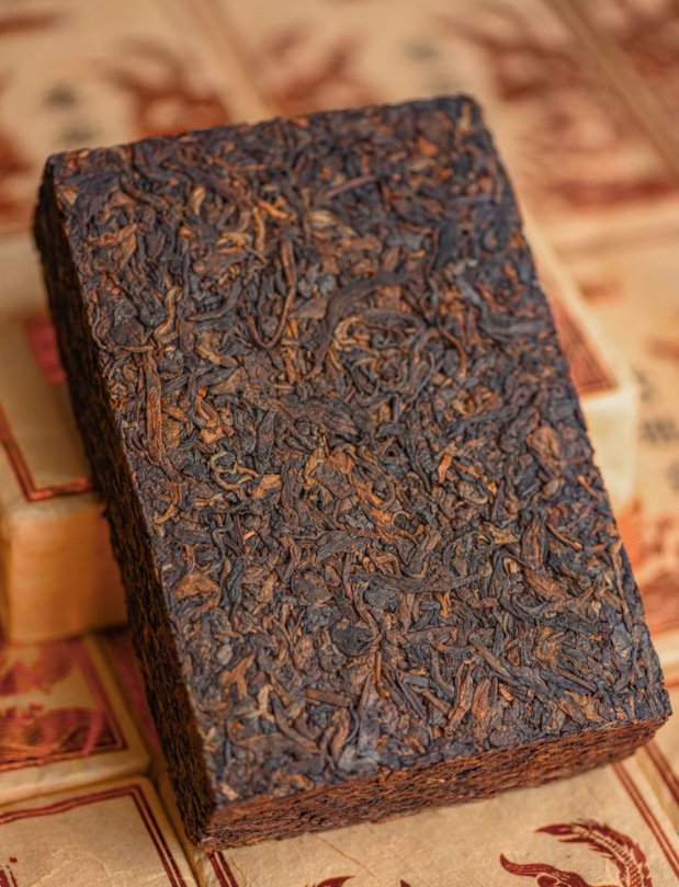 Old Ban Zhang Ancient Tree Ripe Pu'er Tea Brick – 500g Boxed | Cool and Deep, Bold and Majestic, Gentle Within | Premium Ripe Pu'er