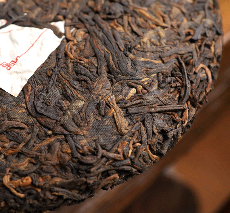 2017 Xigui Ancient Tree Pure Material Ripe Pu'er Tea Cake – 200g per Cake - Image 3