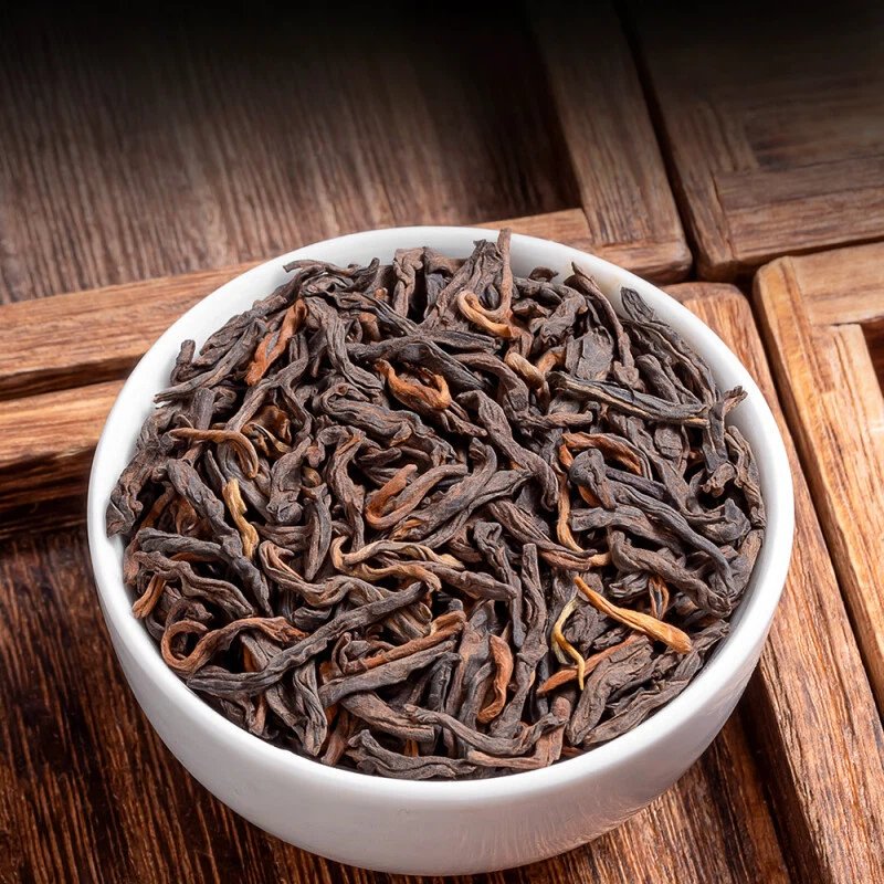 Liubao Tea – Rich Aroma, Aged Wuzhou Cellar-Stored Ripe Tea, Gift Box, 250g - Image 2