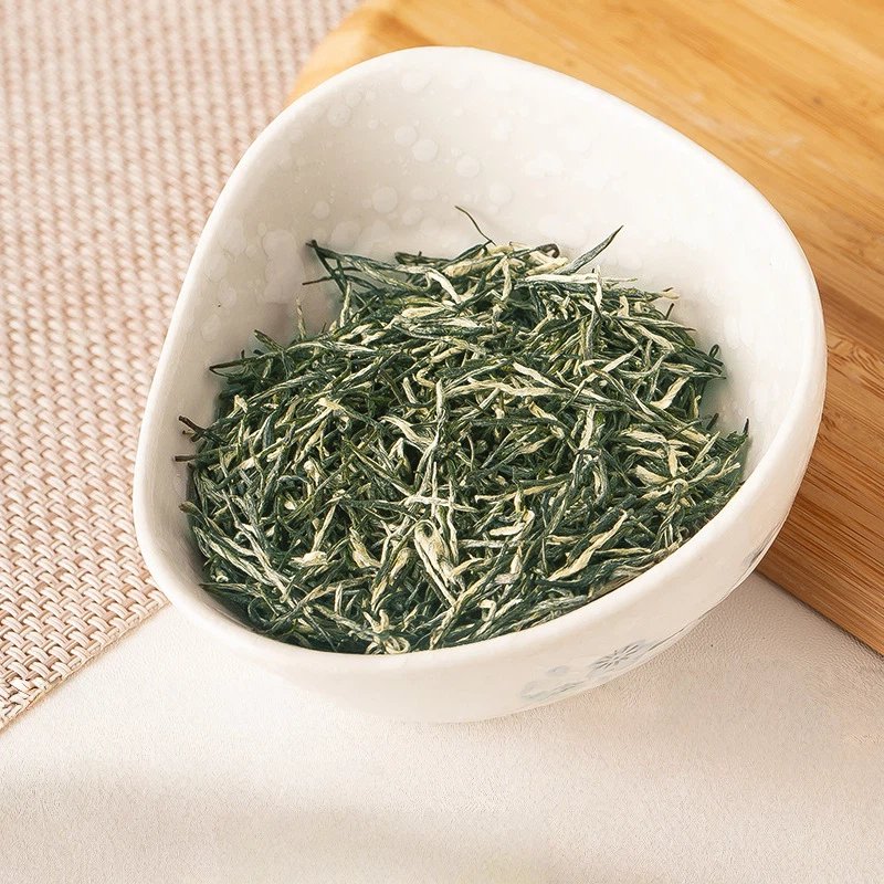 Sichuan Straight-Strip Snow Bud Green Tea – High Mountain Mist, Loose Leaf, 500g - Image 2
