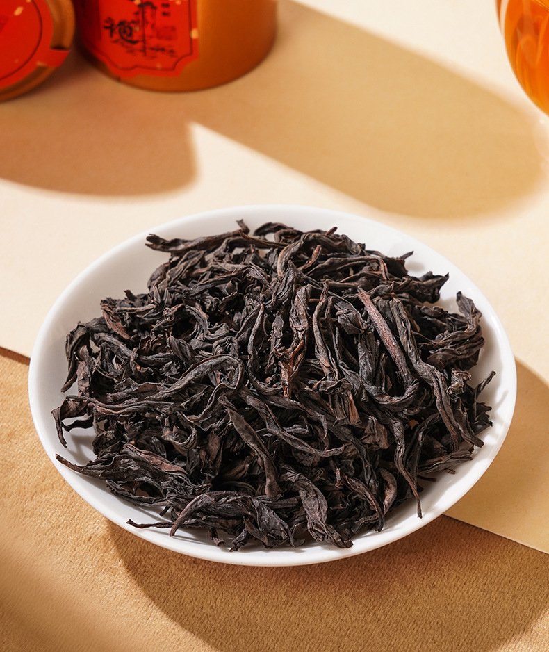 Wuyishan Grade-A Da Hong Pao Rock Oolong Tea, Lapsang Souchong Gift Box Set—Elegant High-End Present, Jin Jun Mei - Image 5