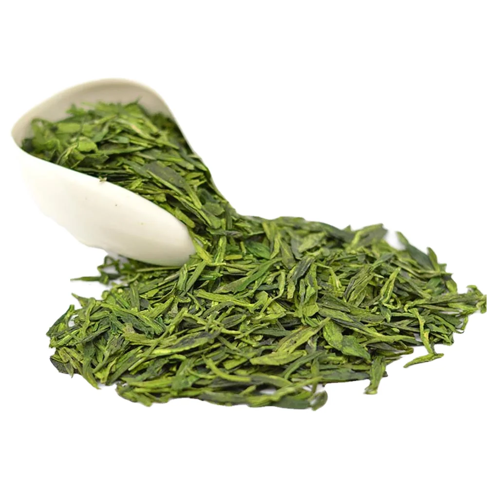 Premium High Mountain Longjing Green Tea – Authentic Hangzhou Style, Handcrafted Loose Leaf, 1kg Bulk Option