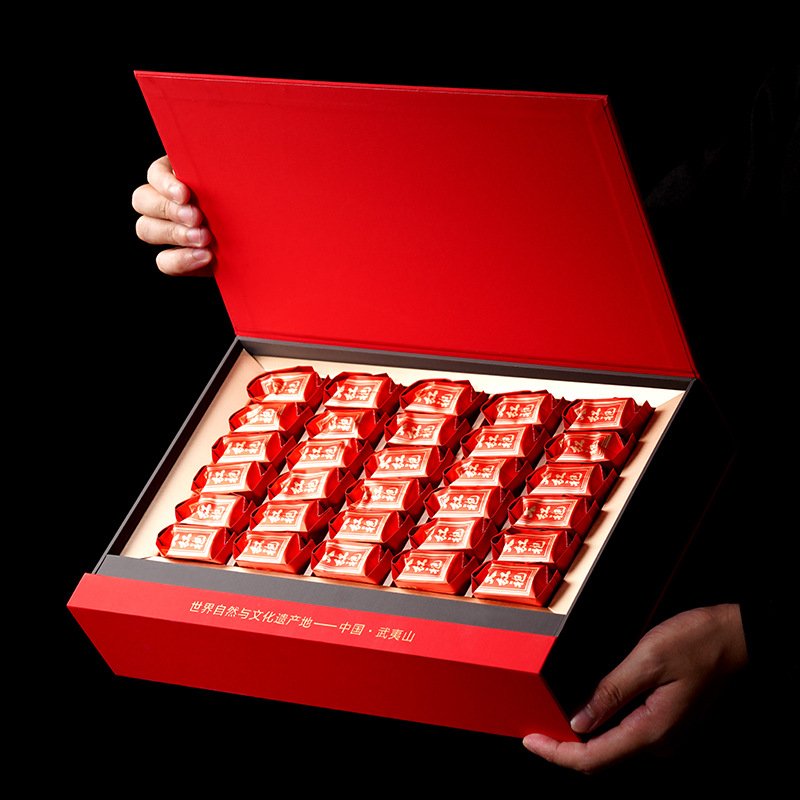 New tea Wuyishan Alpine Narcissus Cinnamon Golden Junmei Dahongpao Tea Gift Box 250g - Image 5