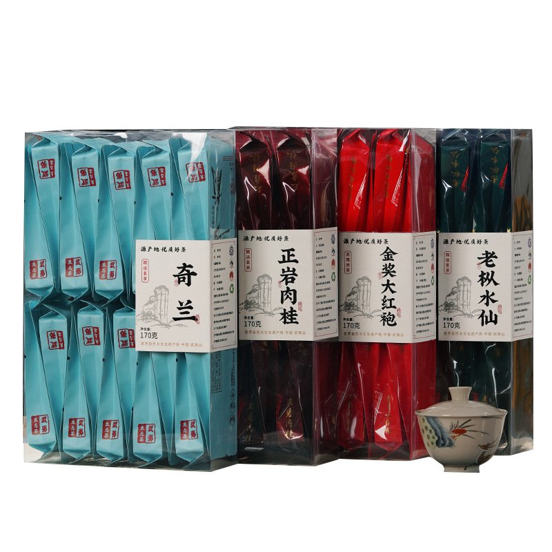 Wuyi Rock Tea Dahongpao Tea Premium Authentic Flower Fragrance Fairy Cinnamon Qilan Oolong Tea - Image 4