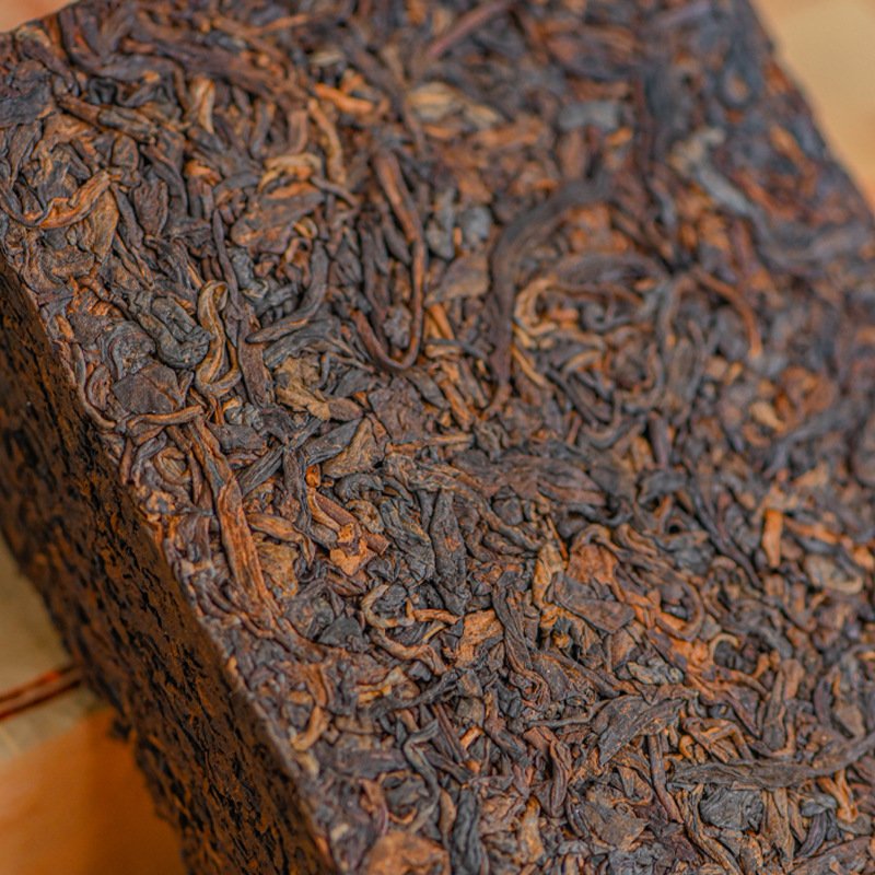 Old Ban Zhang Ancient Tree Ripe Pu'er Tea Brick – 500g Boxed | Cool and Deep, Bold and Majestic, Gentle Within | Premium Ripe Pu'er - Image 4