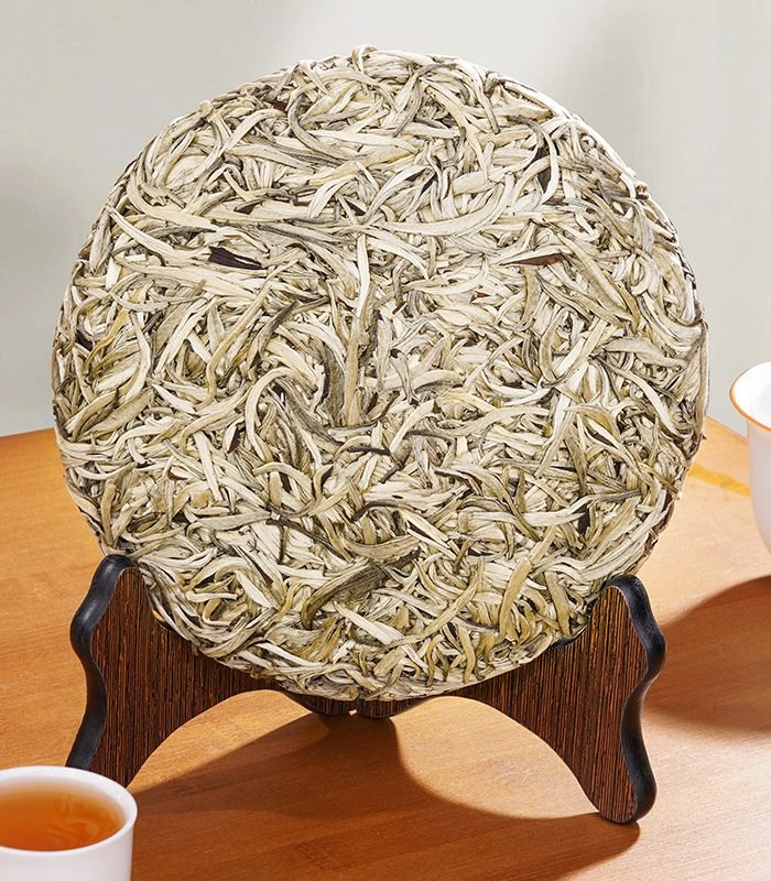 2022 Yunnan Pekoe Silver Needle White Tea Cake Moonlight White Tea